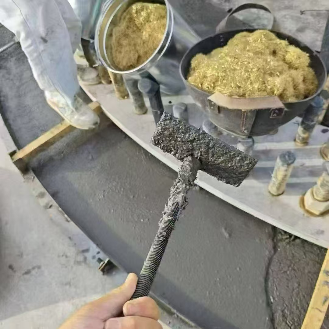临渭C120钢纤维高强无收灌浆料 轧机压缩机汽轮机发电机锻压设备底座灌浆材料